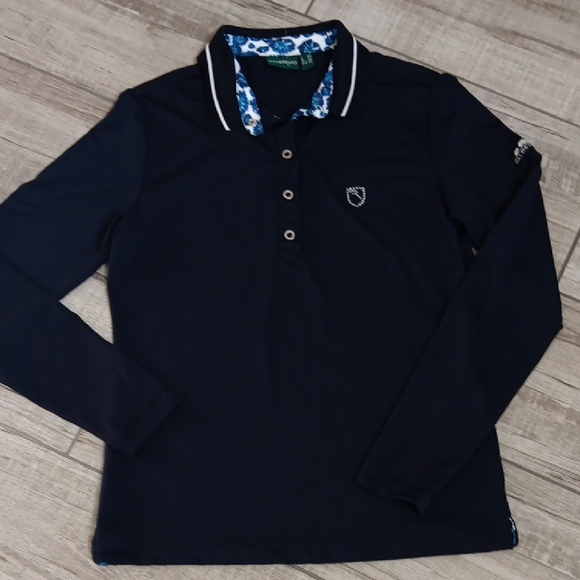 chervo Tops - NEW! CHERVO GOLF TOP..VALDERRAMA INSIGNIA..SIZE 42